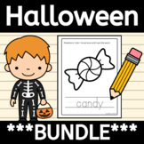Halloween MEGA Bundle for Preschool, Kindergarten Autism S