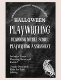 Halloween MS Playwriting Project