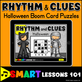 Halloween MUSIC RHYTHM MATH LOGIC PUZZLES Boom Cards Fall 