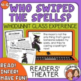 Halloween MYSTERY Readers Theater - Who Swiped the Spells?