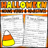 Halloween Mad Libs: Make a Silly Story to practice Nouns V