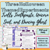 Halloween/Magical Themed Science Experiments