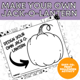 Halloween Make Your Own Jack-o-Lantern