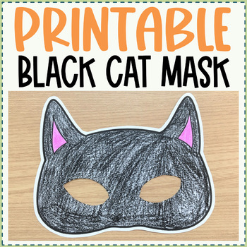 Black Cat Mask  EYFS and KS1 Role Play (teacher made)