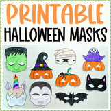 Halloween Mask Set - No Prep Craft - Fun Halloween Activity