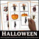 Halloween Matching Identical Pictures Activity for Special