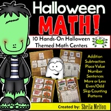 Halloween Math, 10 Hands-On, Interactive Themed Math Cente