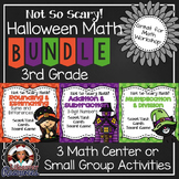 Halloween Math Centers 3rd Grade