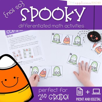 Preview of Halloween Math Activities 2nd Grade