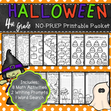 Halloween Math Activities 4th Grade