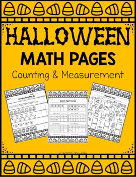 Preview of Halloween Math Activities