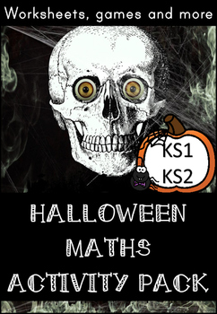 Preview of Halloween Math Activity Pack for KS1 / KS2