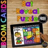 Halloween Math Activities Boom Cards™ Mystery Picture Reve