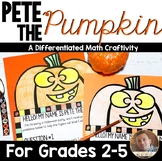 Halloween Math Activities & Craft | Differentiated Word Problems