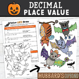 Halloween Math Activity & Craft - DECIMAL Place Value to T