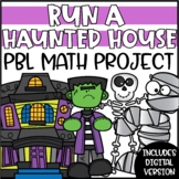 Halloween Math Activities | Haunted House PBL Math Project