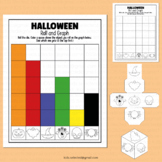 Halloween Math Activities Roll and Graph Graphing Counting
