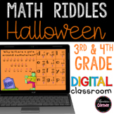 Halloween Math Activities with Google Classroom Slides