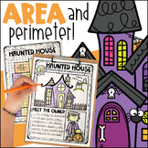Halloween Math Activity - Area and Perimeter