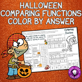 Halloween Math Activity- Comparing Functions