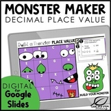 Halloween Math Activity - Decimal Place Value Review - Google 
