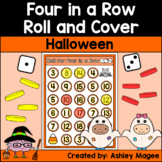 Halloween Math Activity Games Four in a Row Addition Cente