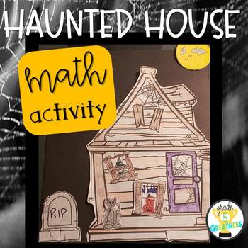 Preview of Halloween Haunted House Math Activity