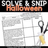 Halloween Math Activity Mixed Operations with Decimals Sol