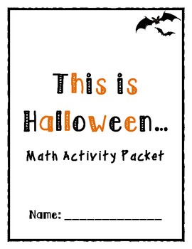 Preview of Halloween Math (Common Core Aligned)