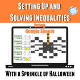 Halloween Math Activity for Inequalities