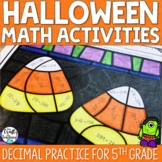 Halloween Math Activties | Decimal Operations | Coloring Pages