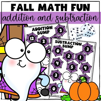 Preview of Fall Math Addition and Subtraction BUMP
