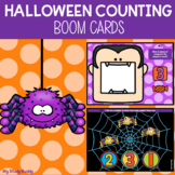 Halloween Boom Cards (Halloween Math, Counting Numbers 1-10)