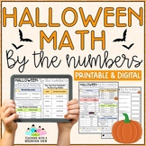 Halloween Math By the Numbers Activity
