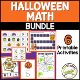 Halloween Math Centers Bundle