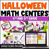 Halloween Math Centers | Printable and Digital Halloween M