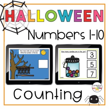 Preview of Halloween Math Digital activities | Boom ™ Cards