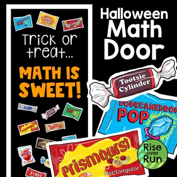 Preview of Halloween Math Door or Bulletin Board