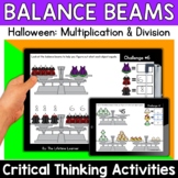 Halloween Math Early Finishers | Logic Puzzles Multiplicat