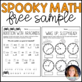 Halloween Math FREE