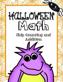 Preview of Halloween Math Free Activities | Skip Counting and Addition