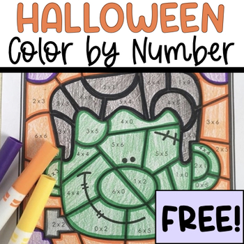 Preview of FREE Halloween Math Activity