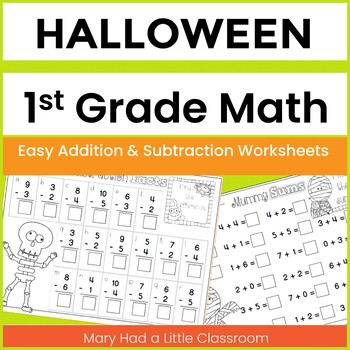 Preview of Halloween Math Free