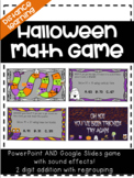 Halloween Math Game - Distance Learning Powerpoint