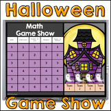 Halloween Math Game Shows in Jeopardy  Style Kinder, 1st, & 2nd