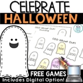 Halloween Math Games Centers for October