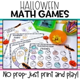 Halloween Math Games | Math Center Games
