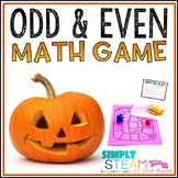 Halloween Math Games Second Grade Odd and Even