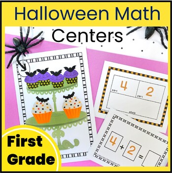 Preview of Halloween Math Games for First Grade with Smartboard Lessons