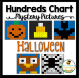 Halloween Math Hundreds Chart Mystery Pictures